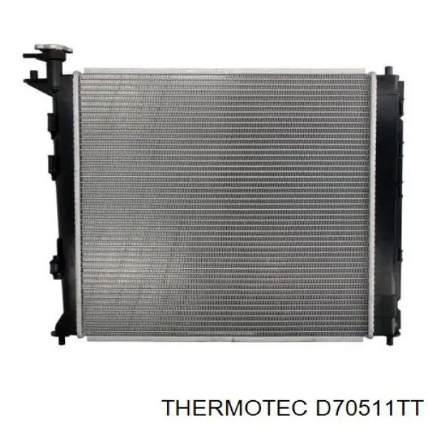 Радіатор охолодження двигуна D70511TT Thermotec