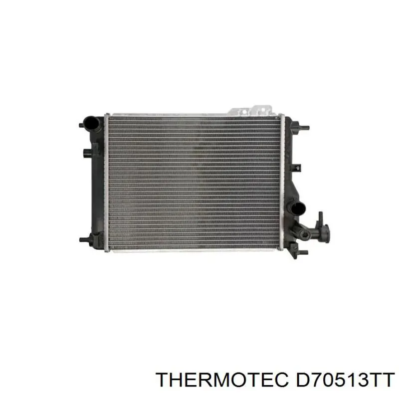 Радіатор охолодження двигуна D70513TT Thermotec