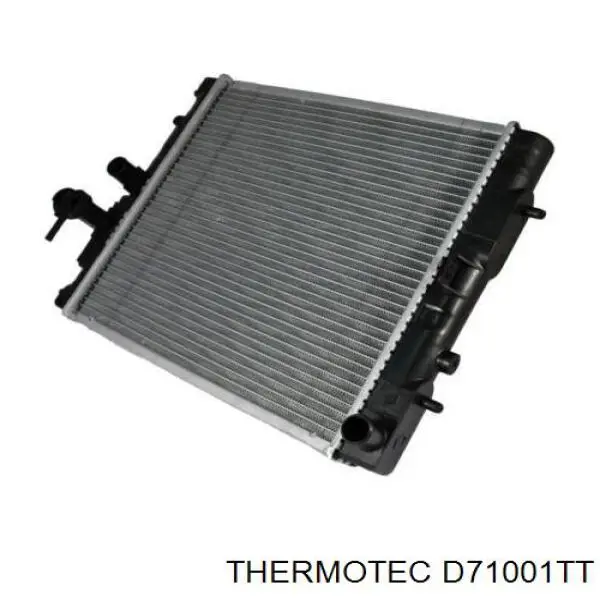 D71001TT Thermotec Радіатор охолодження двигуна