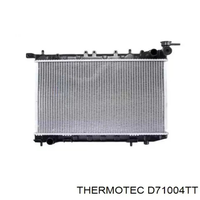 D71004TT Thermotec радіатор охолодження двигуна