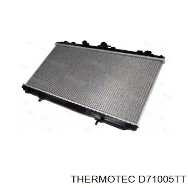 Купити D71005TT Thermotec Радіатор двигуна