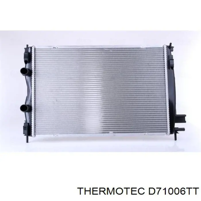 D71006TT Thermotec радіатор охолодження двигуна