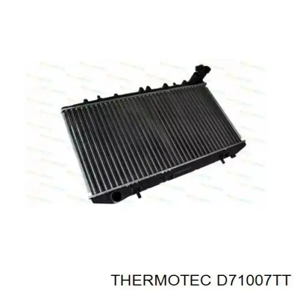 D71007TT Thermotec радіатор охолодження двигуна