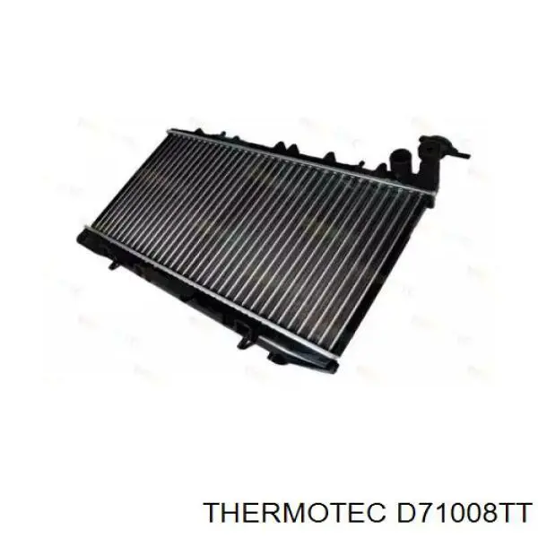 D71008TT Thermotec Радіатор охолодження двигуна