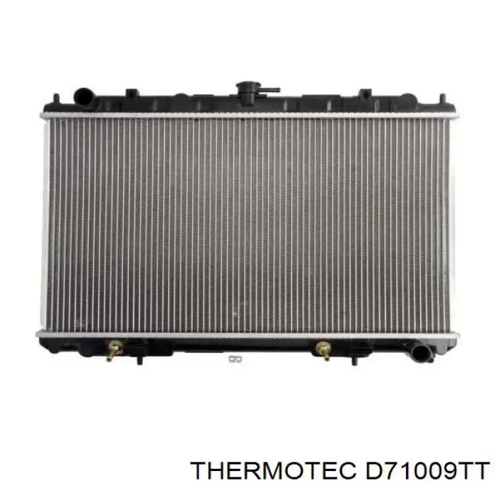 D71009TT Thermotec радіатор охолодження двигуна