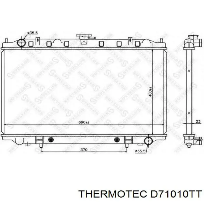 Купити 214100L700 Nissan/Infiniti Радіатор двигуна
