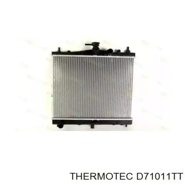 D71011TT Thermotec радіатор охолодження двигуна