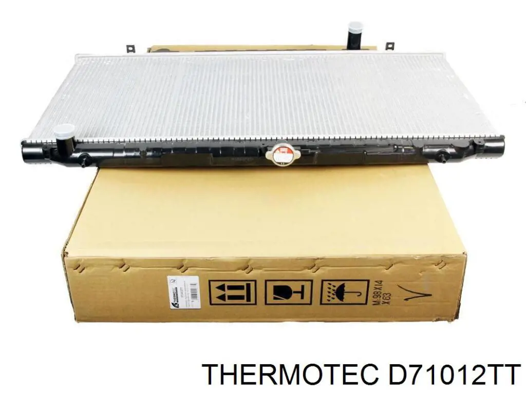 D71012TT Thermotec радіатор охолодження двигуна