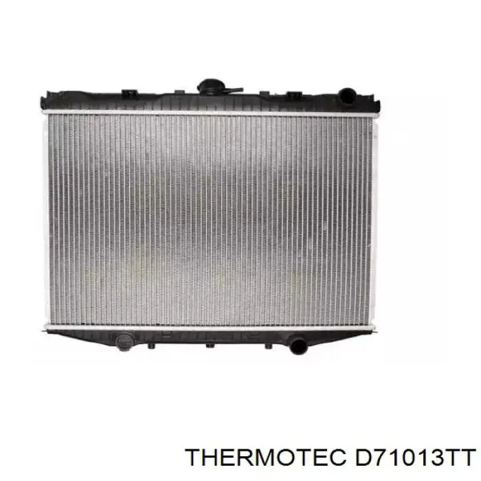 D71013TT Thermotec радіатор охолодження двигуна