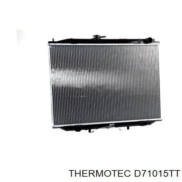 Купити D71015TT Thermotec Радіатор двигуна