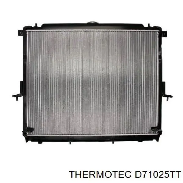 D71025TT Thermotec радіатор охолодження двигуна