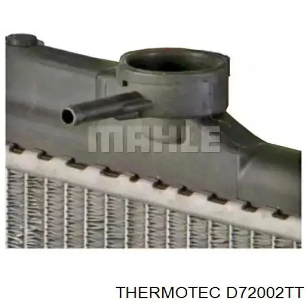 Купити D72002TT Thermotec Радіатор двигуна