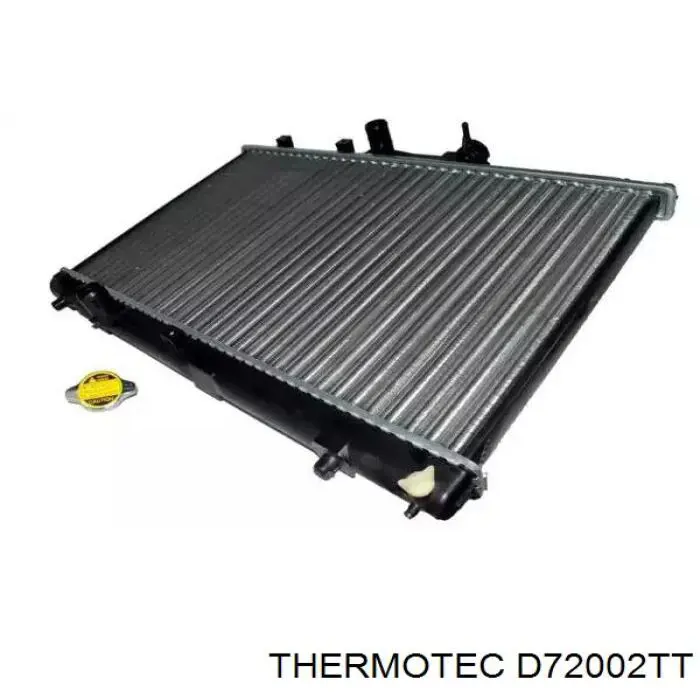 Радіатор основний Thermotec D72002TT ціна, від 58.08 USD