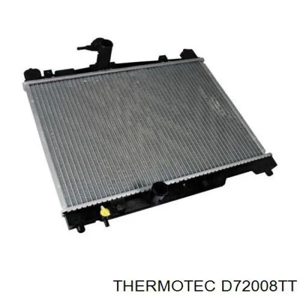 D72008TT Thermotec радіатор охолодження двигуна