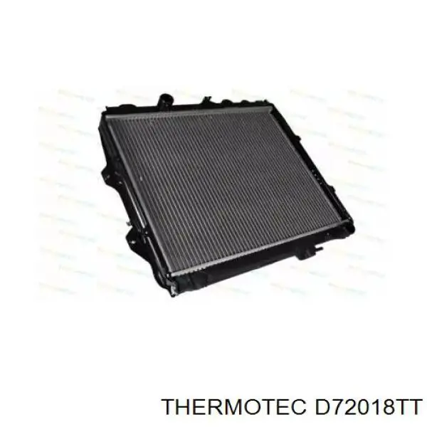 Купити D72018TT Thermotec Радіатор двигуна