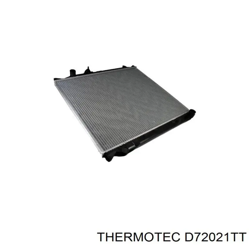 D72021TT Thermotec радіатор охолодження двигуна