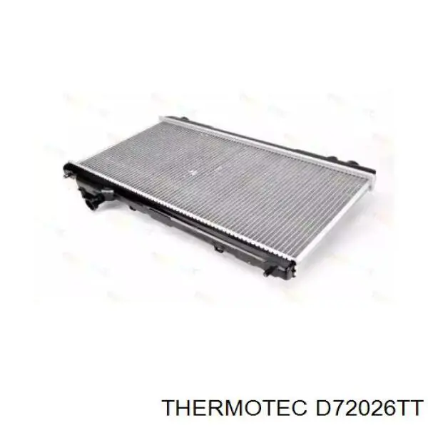 Радіатор охолодження двигуна D72026TT Thermotec