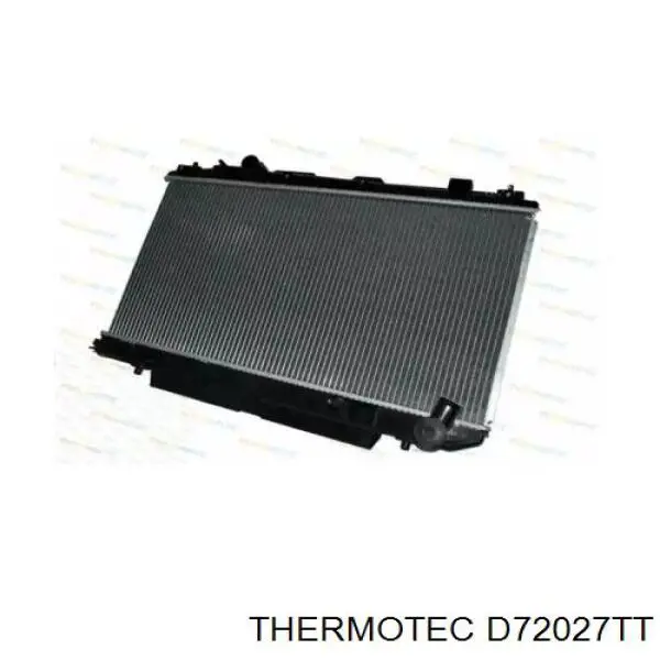 Купити D72027TT Thermotec Радіатор двигуна
