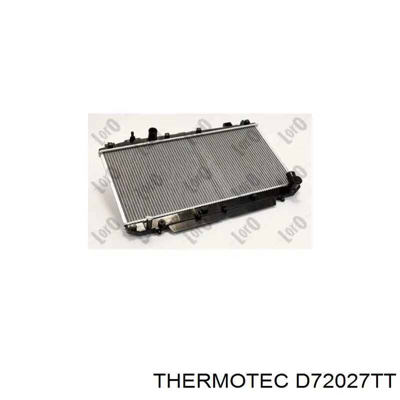 Радіатор охолодження двигуна D72027TT Thermotec