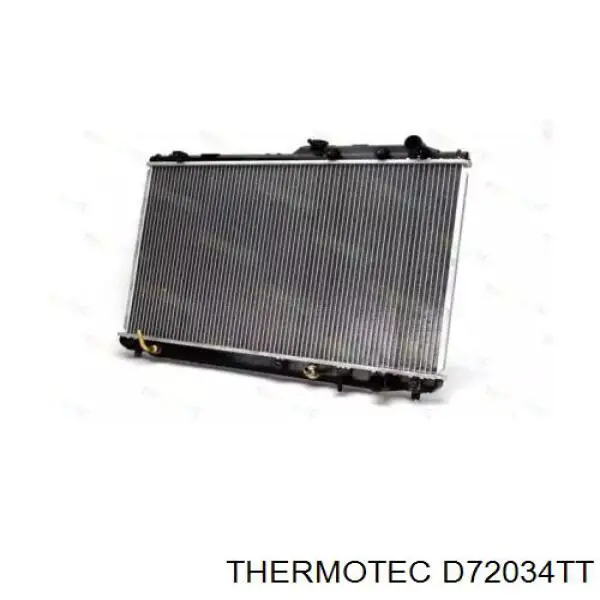 D72034TT Thermotec Радіатор охолодження двигуна