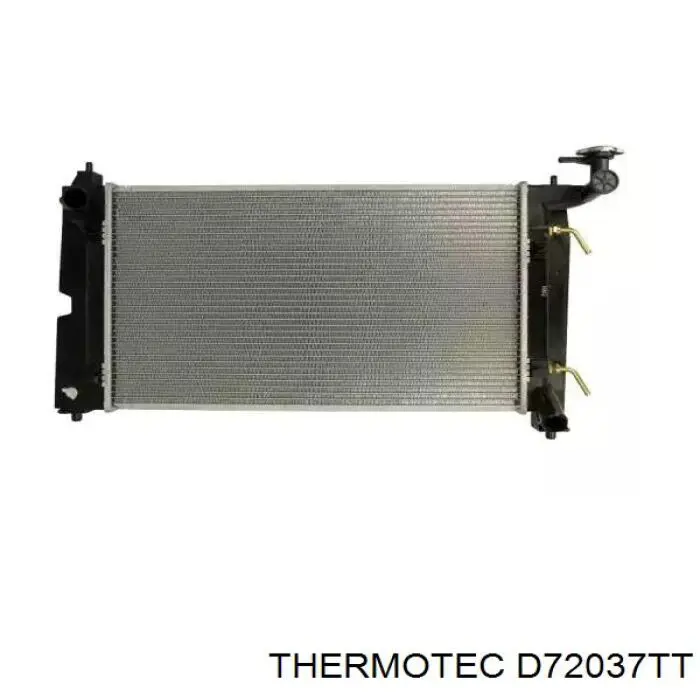 Купити D72037TT Thermotec Радіатор двигуна
