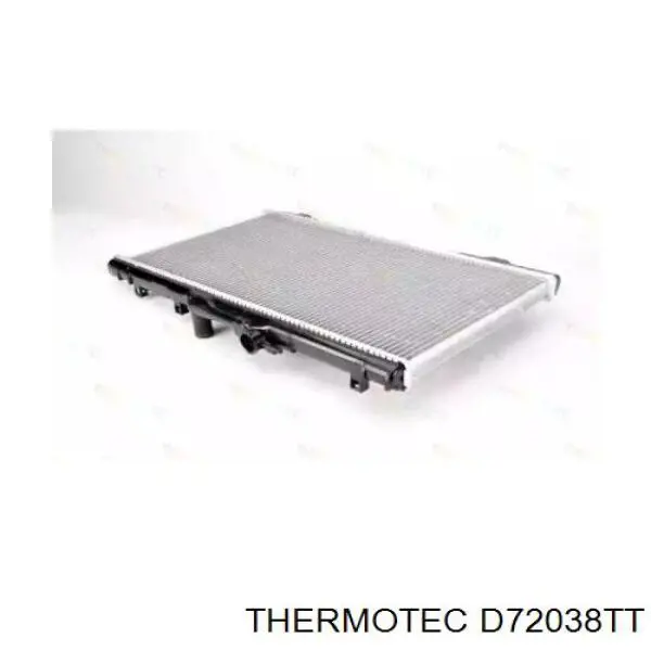 Купити D72038TT Thermotec Радіатор двигуна