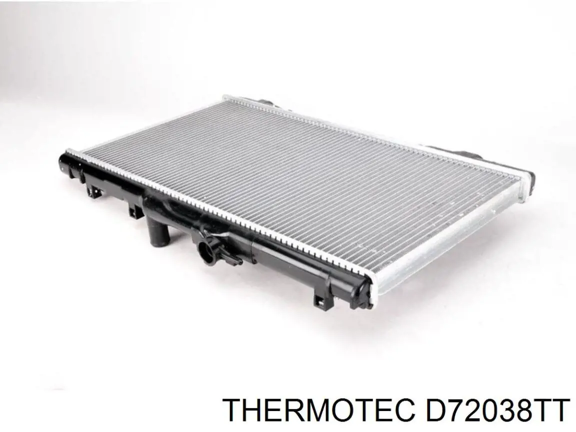 D72038TT Thermotec радіатор охолодження двигуна