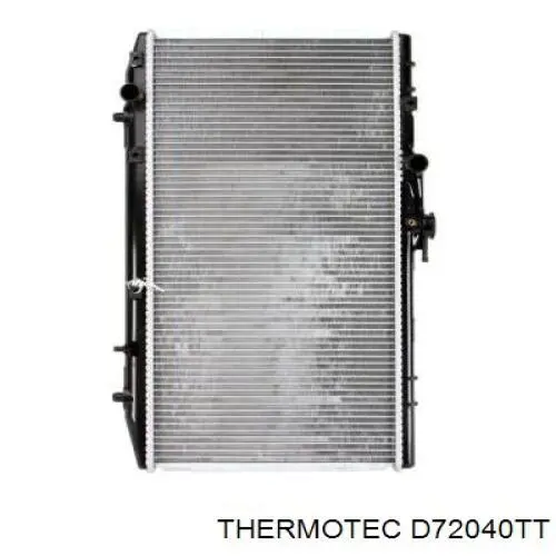 D72040TT Thermotec радіатор охолодження двигуна