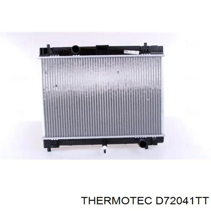 D72041TT Thermotec радіатор охолодження двигуна