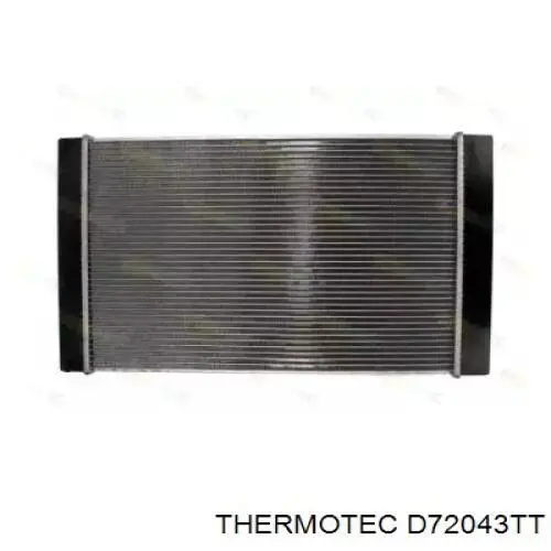 D72043TT Thermotec радіатор охолодження двигуна