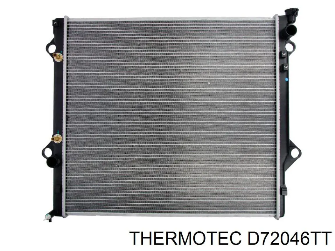 D72046TT Thermotec радіатор охолодження двигуна