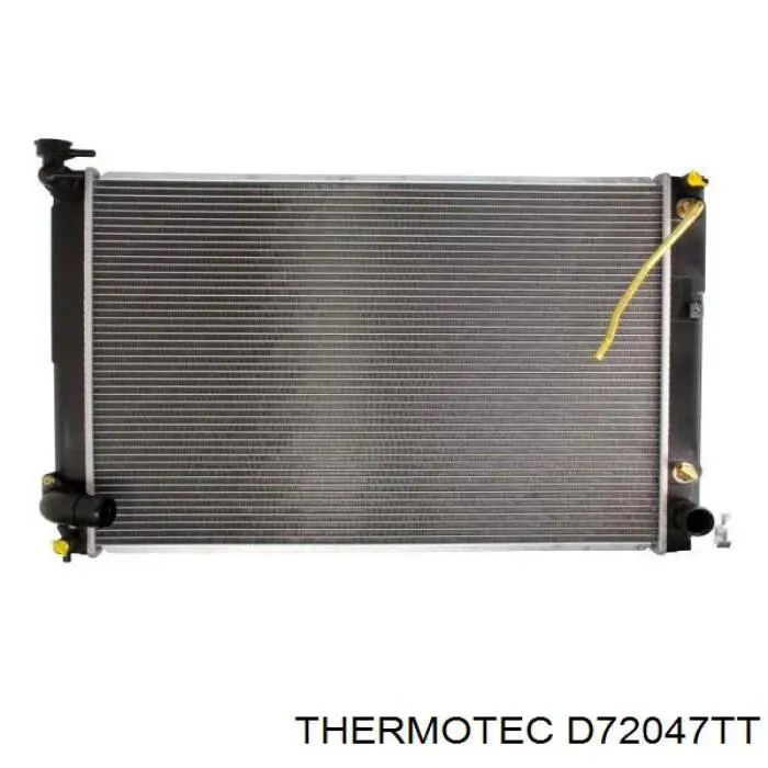 Купити D72047TT Thermotec Радіатор двигуна