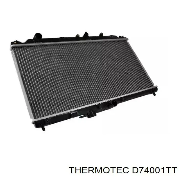 D74001TT Thermotec радіатор охолодження двигуна