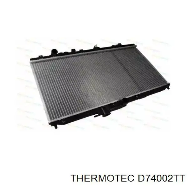 D74002TT Thermotec Радіатор охолодження двигуна