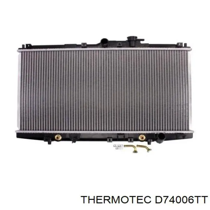 D74006TT Thermotec радіатор охолодження двигуна