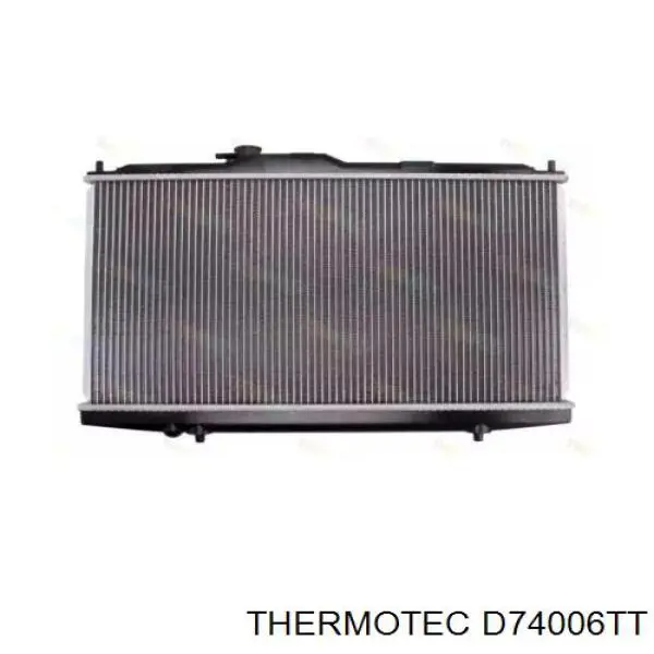 Купити D74006TT Thermotec Радіатор двигуна