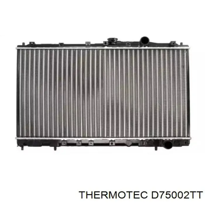 D75002TT Thermotec радіатор охолодження двигуна