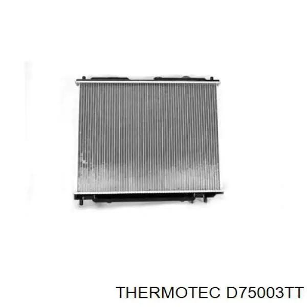 Купити D75003TT Thermotec Радіатор двигуна