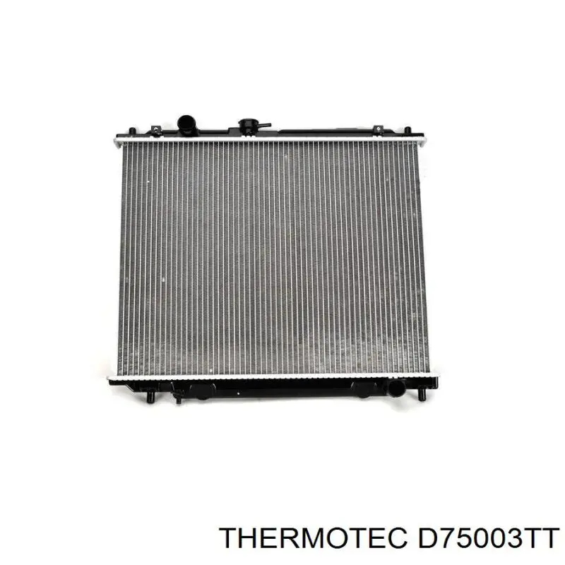D75003TT Thermotec радіатор охолодження двигуна
