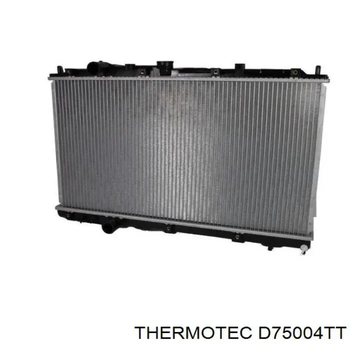 D75004TT Thermotec радіатор охолодження двигуна