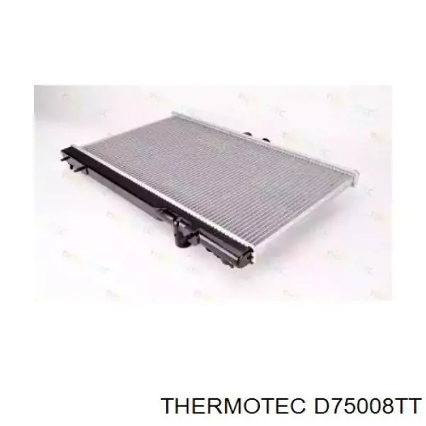 Купити D75008TT Thermotec Радіатор двигуна