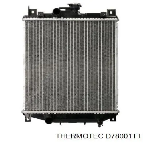 Радіатор основний Thermotec D78001TT ціна, від 56.92 USD