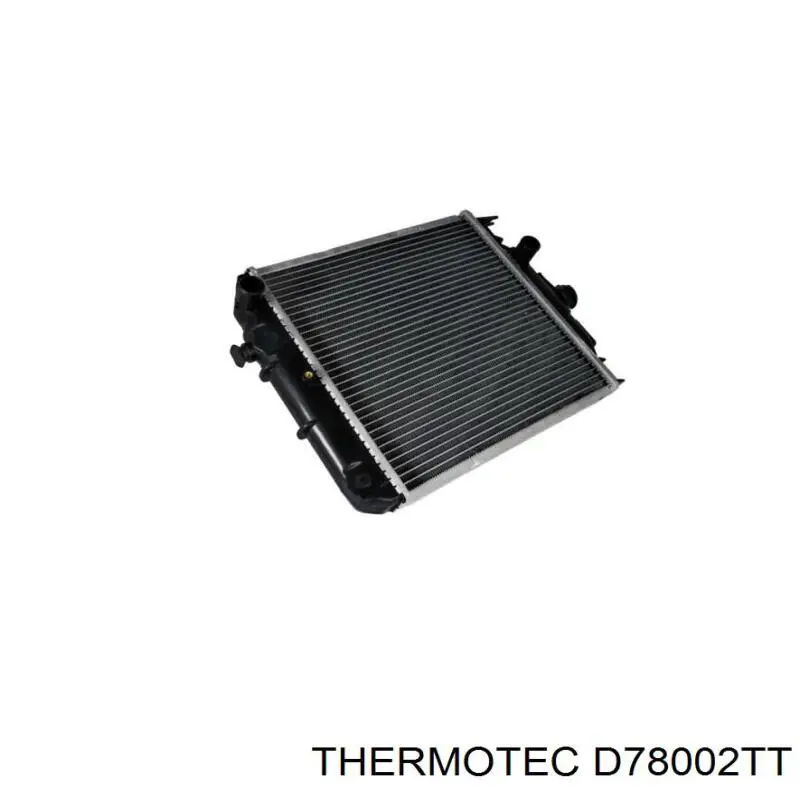 D78002TT Thermotec Радіатор охолодження двигуна