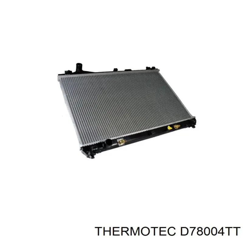 D78004TT Thermotec радіатор охолодження двигуна