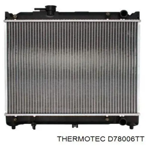 D78006TT Thermotec радіатор охолодження двигуна