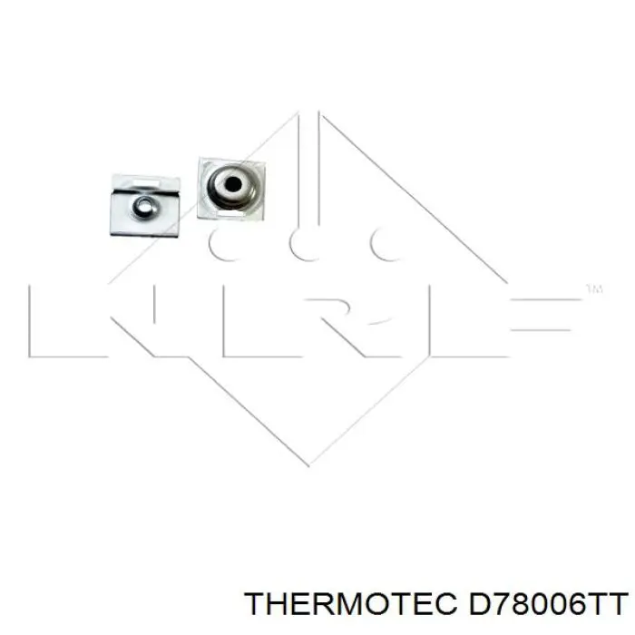 Купити D78006TT Thermotec Радіатор двигуна