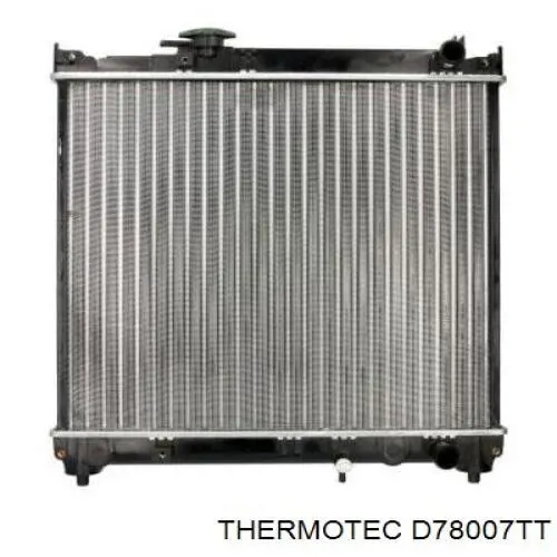 D78007TT Thermotec радіатор охолодження двигуна