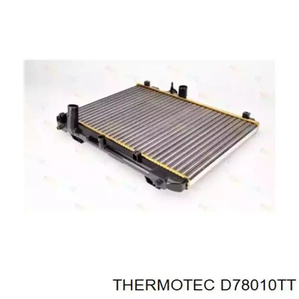 Купити D78010TT Thermotec Радіатор двигуна