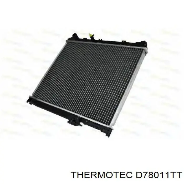 Радіатор охолодження двигуна D78011TT Thermotec