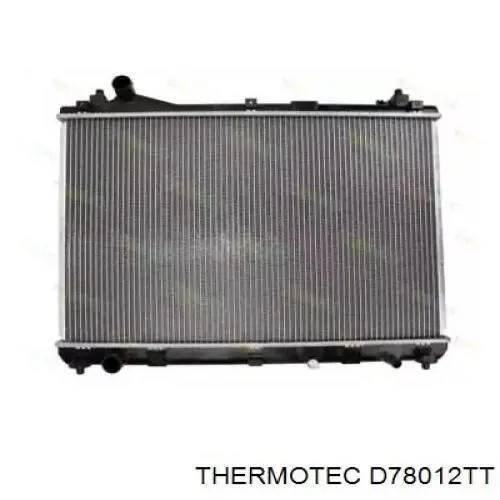 Купити D78012TT Thermotec Радіатор двигуна